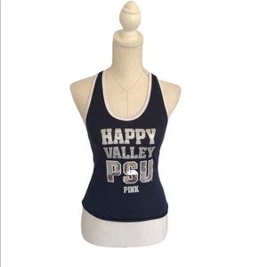 XS PINK Collegiate Strappy Tank PSU Penn State